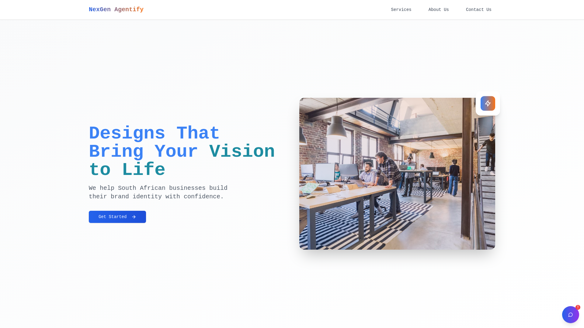 Website Template: NexGen Agentify