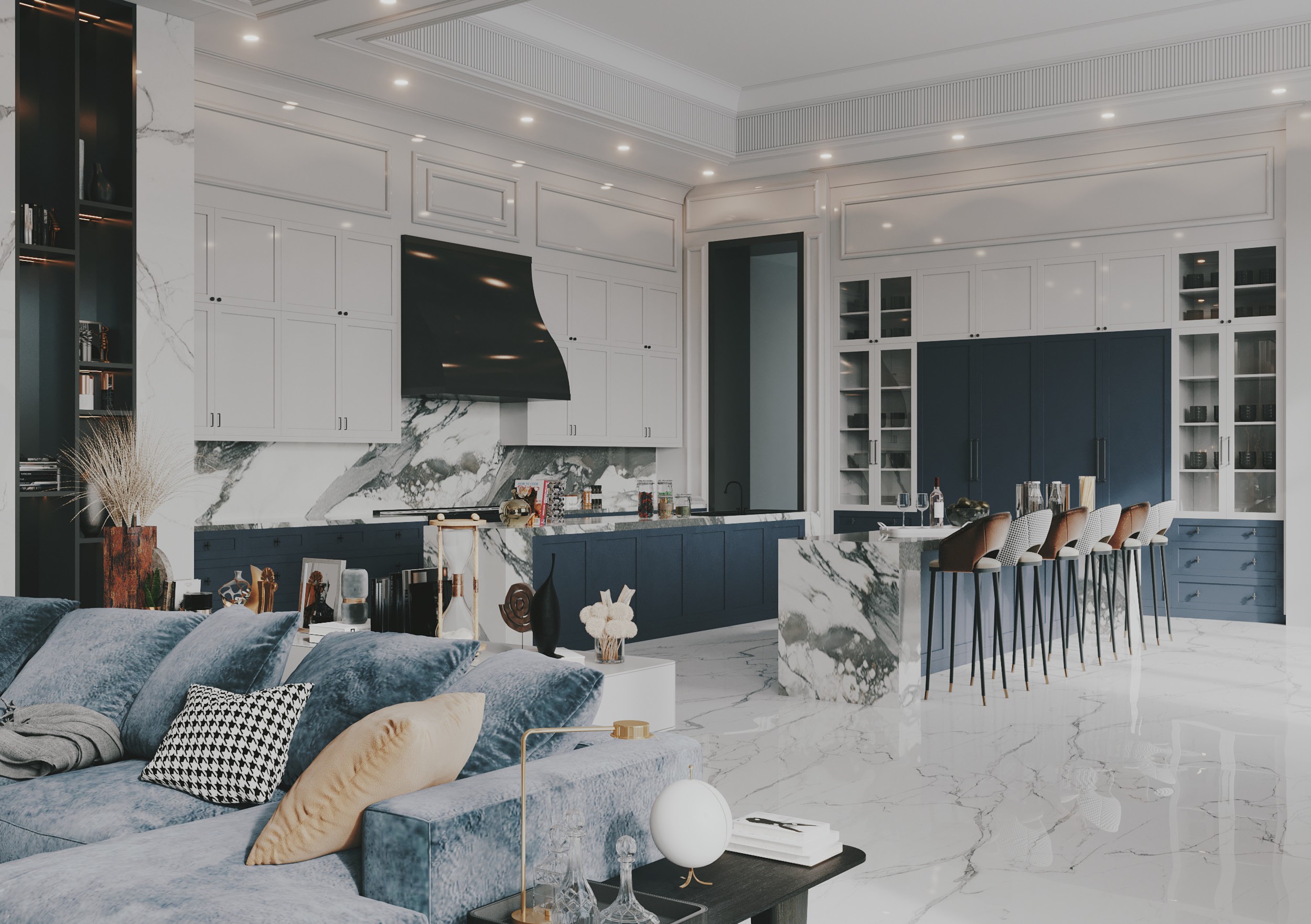 Digital quality control monitoring on luxury construction site - VLH DFW