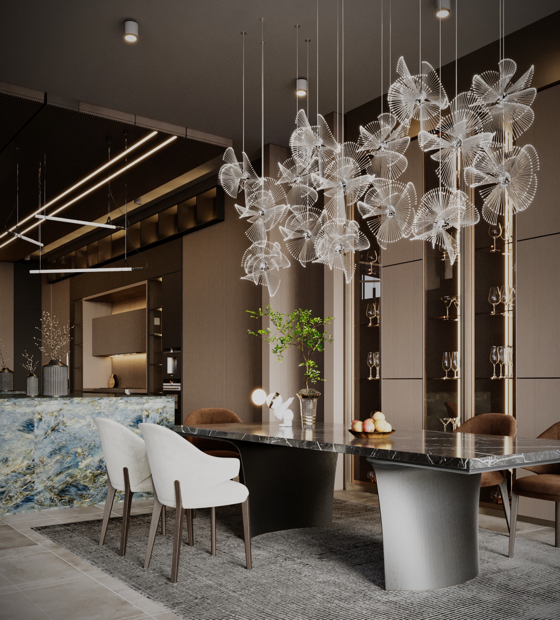 Advanced smart security system for luxury home - Versailles Luxury Homes DFW