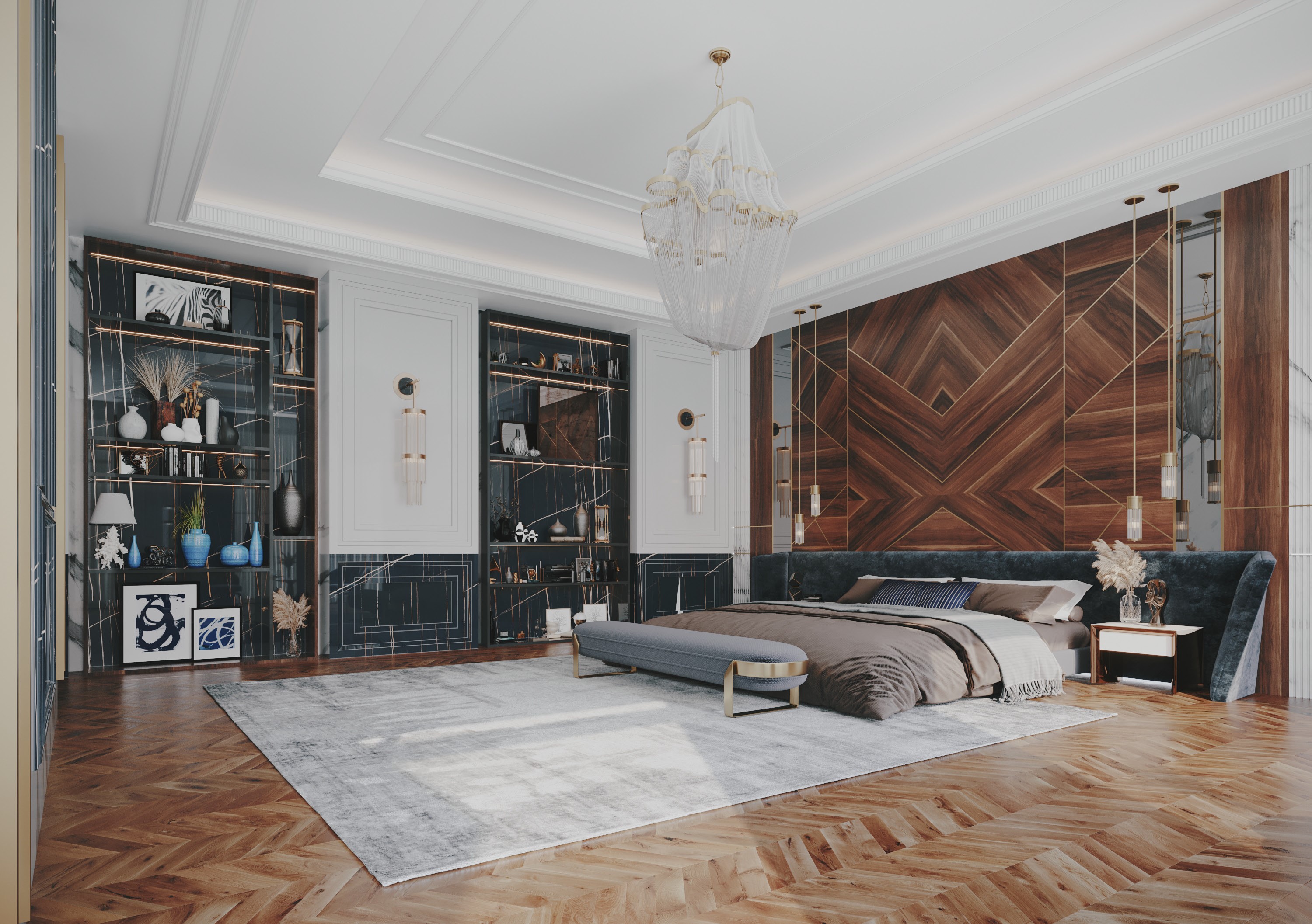 AI project management dashboard for luxury home construction - VLH DFW