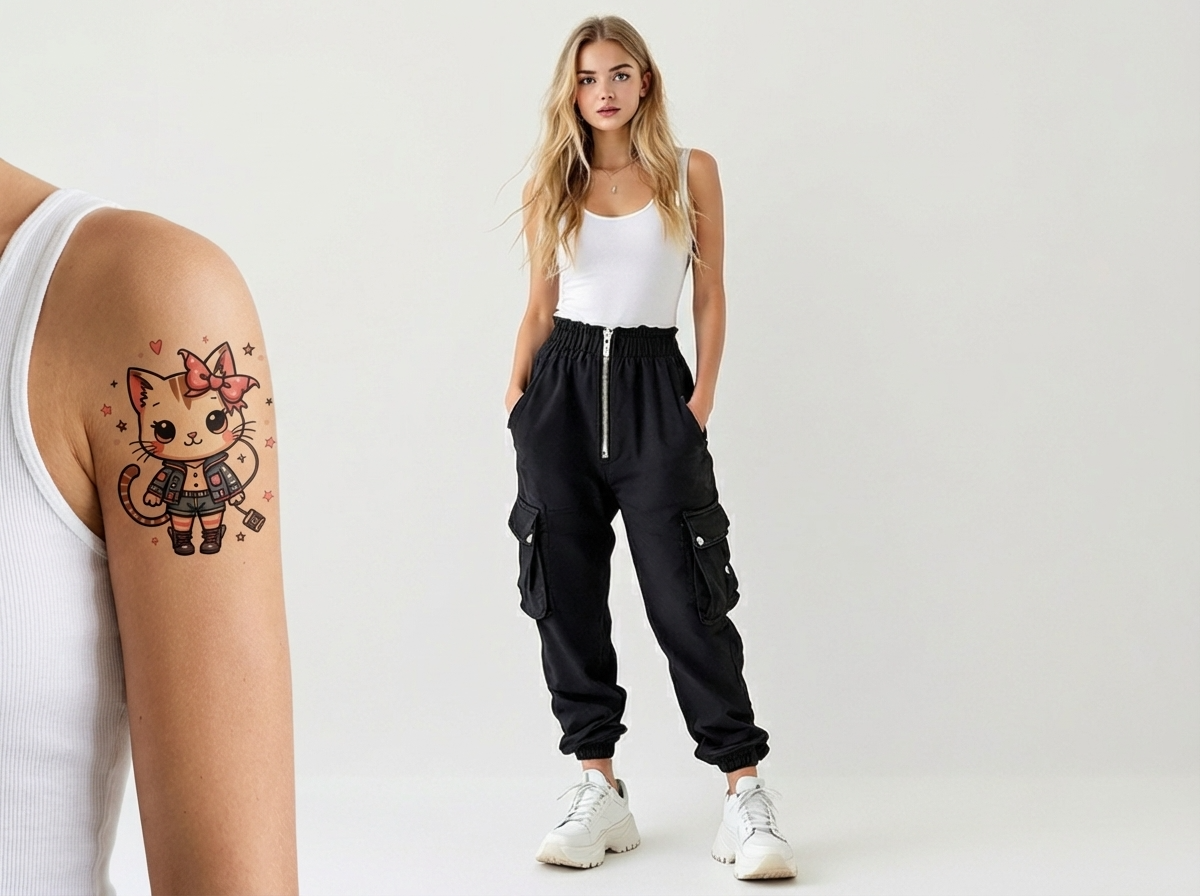 Tattoo visualization example