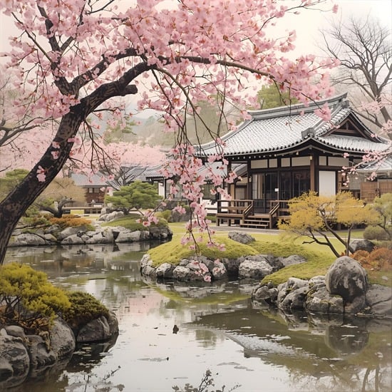 Spring Japanese Garden