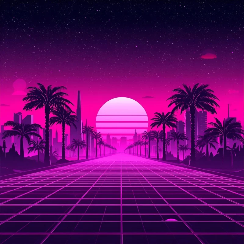 Vaporwave City