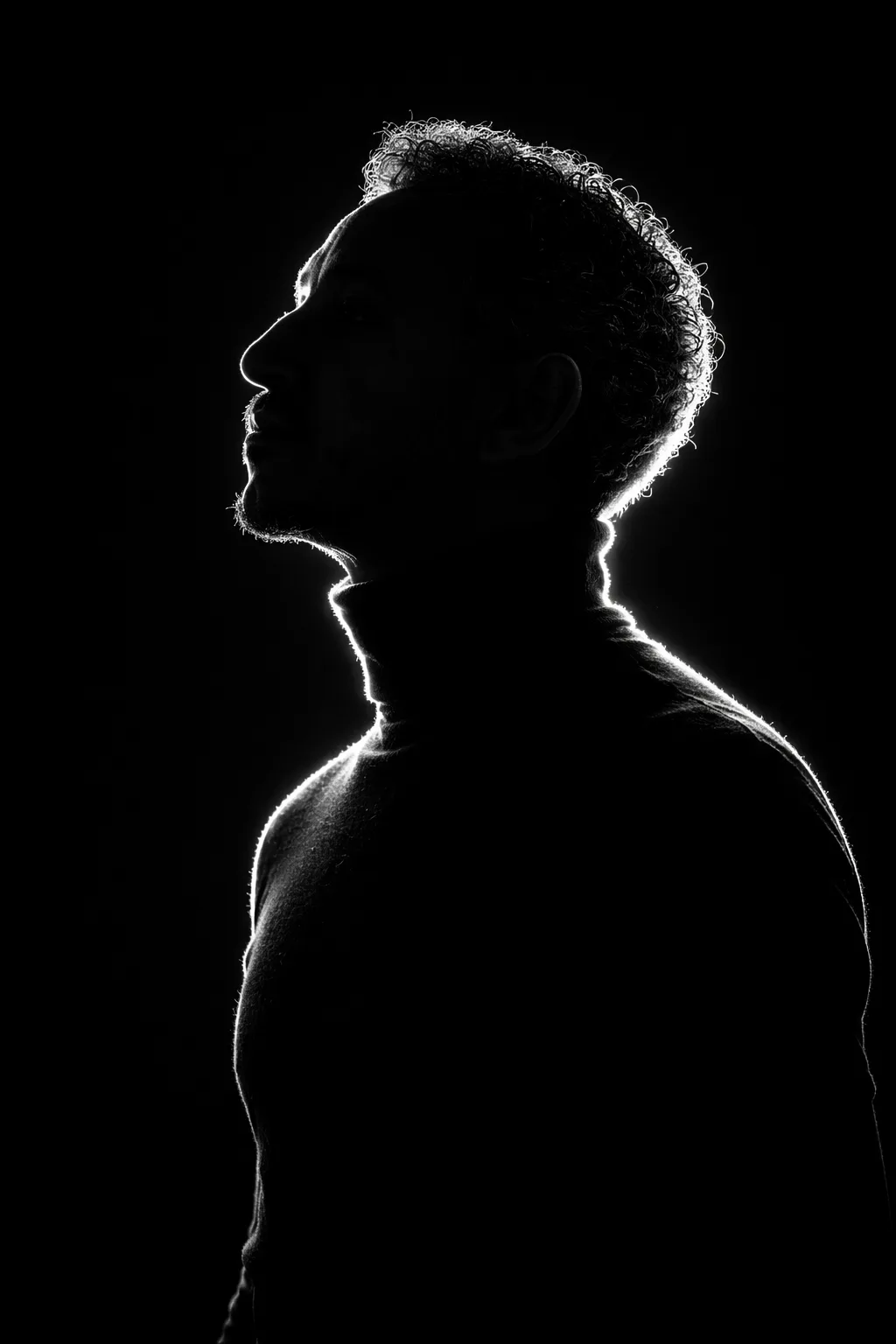 Solomon Tsehaye Ai Portrait Silhoute — Short Films & Documentaries by Solomon Tsehaye