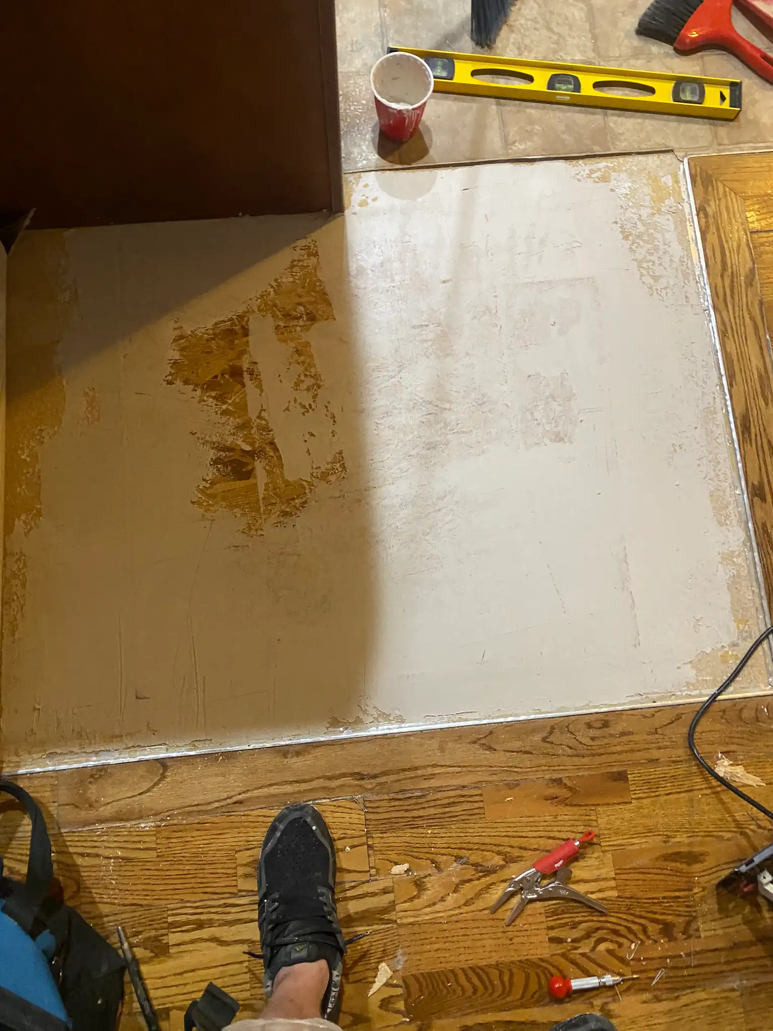 Floor Bubble Repair
