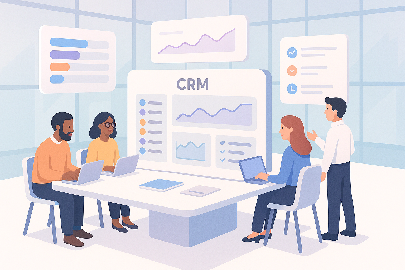 Mobile CRM App