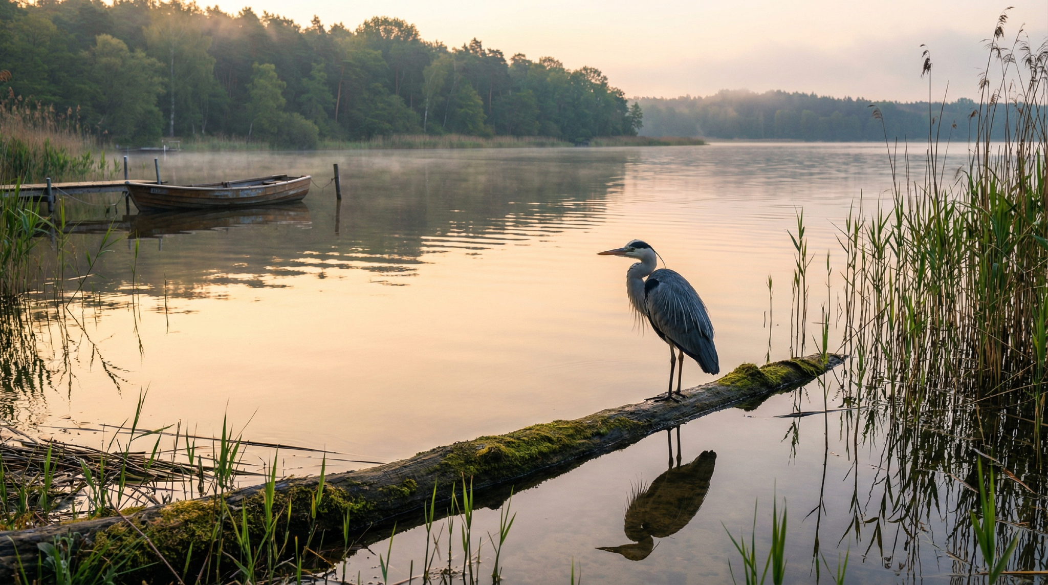 Naturpark - Natürliche Gewässerlandschaft des Anglervereins Neuseddin