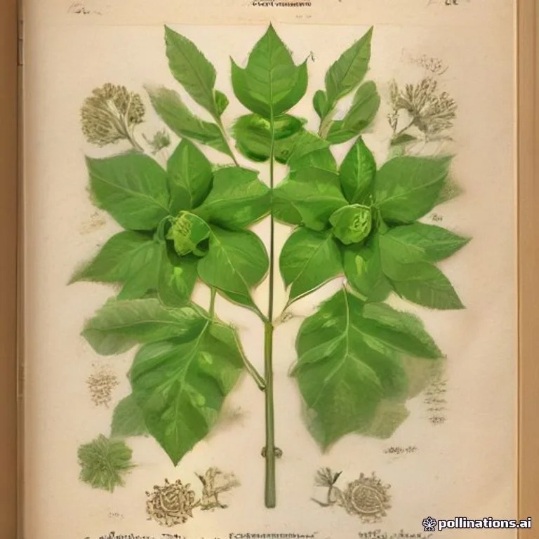 Classical botanical illustration of 水茄 / 金纽扣 / 天茄子 / 刺茄 / 苦茄 / 狗纽扣 — Solanum torvum Sw. (syn. Solanum ficifolium)