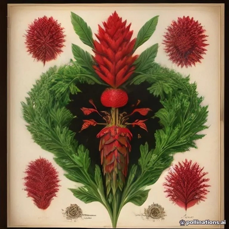 Classical botanical illustration of 鸡冠花 / 红鸡冠 / 白鸡冠花 / 鸡冠头 / 鸡公花 / 鸡髻花 — Celosia cristata L. (syn. Celosia argentea var. cristata, Celosia castrensis)