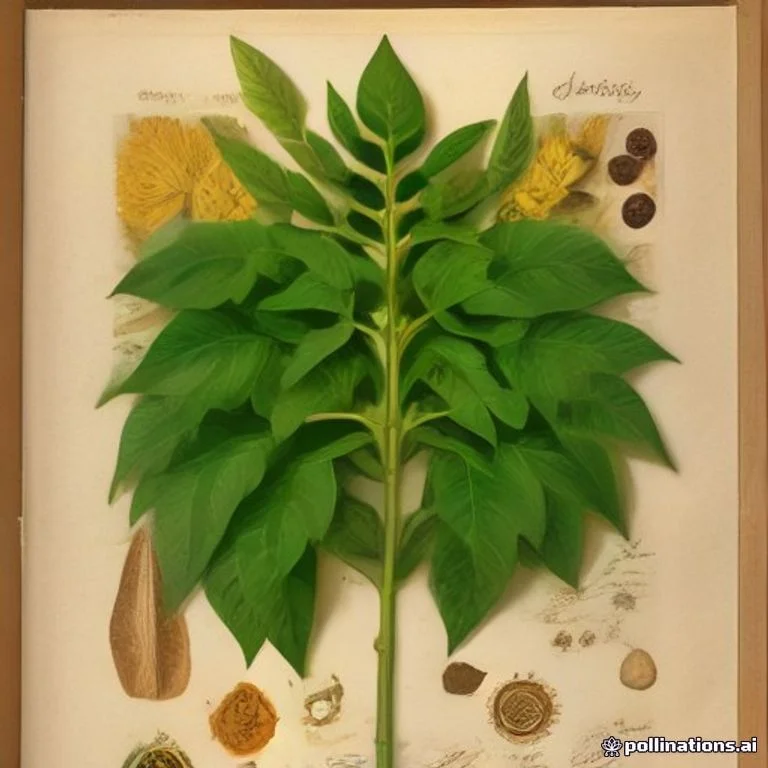 Classical botanical illustration of 软枝黄蝉 / 黄蝉 / 泻黄蝉 / 金喇叭 / 大花黄蝉 / 黄金藤 — Allamanda cathartica L. (syn. Orelia grandiflora, Allamanda grandiflora)
