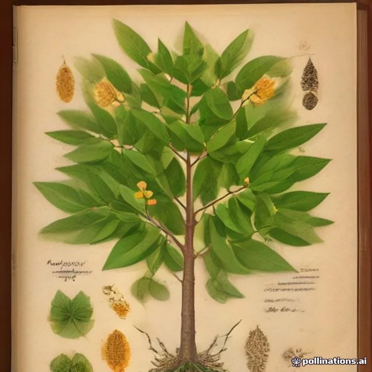 Classical botanical illustration of 卵叶白骨壤 / 榄李同生 / 官药海榄 / 印度海榄 / 大叶白骨壤 — Avicennia officinalis L. (syn. Avicennia tomentosa, Avicennia oepata)