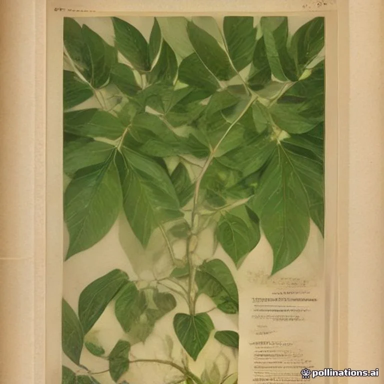Classical botanical illustration of 糖胶树 / 象皮树 / 白板树 / 盆架树 — Alstonia scholaris (L.) R.Br. (syn. Echites scholaris)