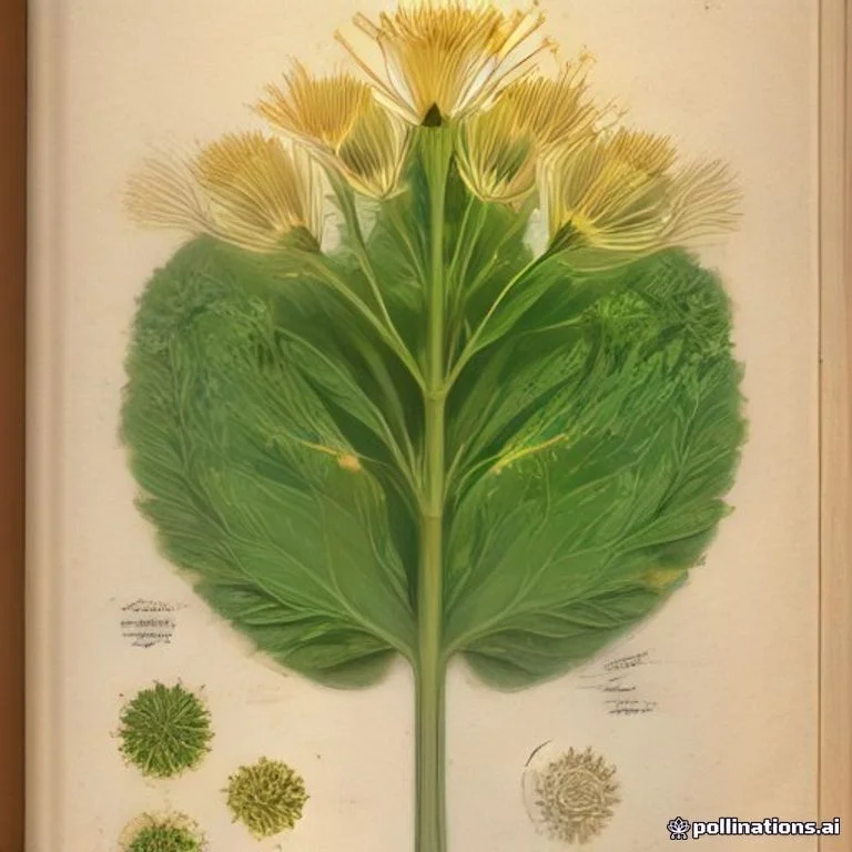 Classical botanical illustration of 球花菊 / 戴星草 / 地芙蓉 / 印度球花菊 — Sphaeranthus indicus L. (syn. Sphaeranthus hirtus)