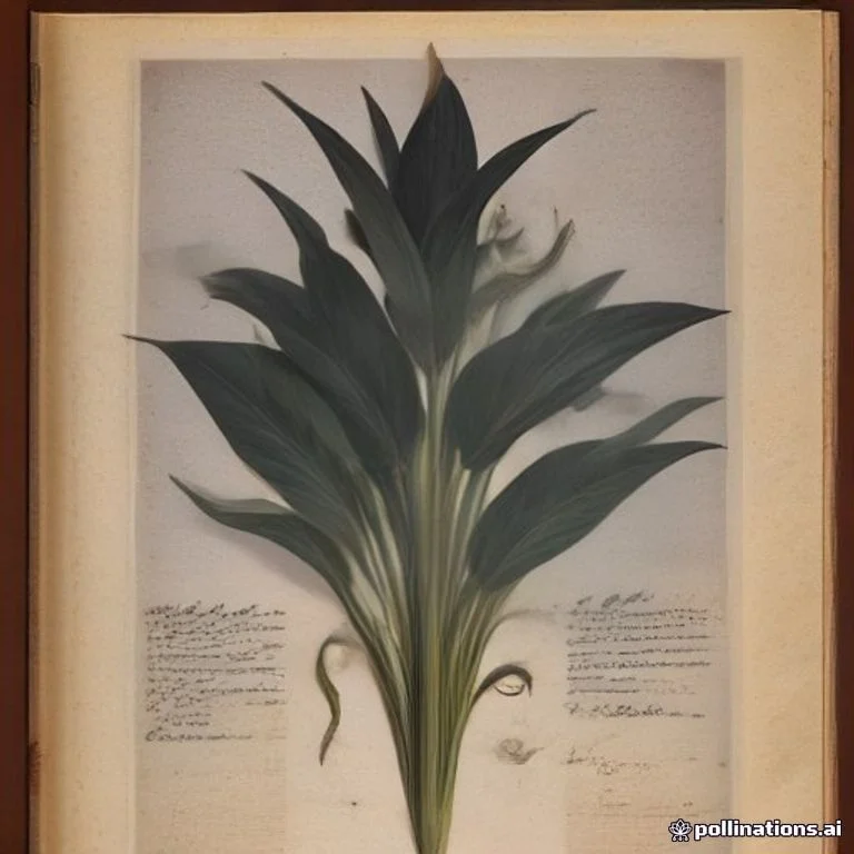 Classical botanical illustration of 黑姜黄 / 黑莪术 / 蓝黑姜 / 印度黑姜黄 / 乌姜 — Curcuma caesia Roxb.