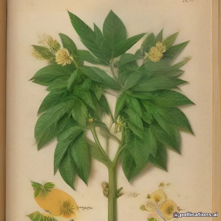 Classical botanical illustration of 青柠 / 酸柑 / 来檬 — Citrus aurantifolia (Christm.) Swingle