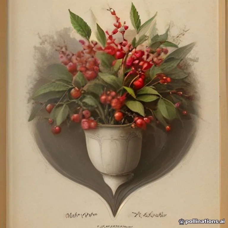 Classical botanical illustration of 黑面神 / 鬼画符 / 暗花木 / 钟馗草 — Breynia fruticosa (L.) Müll.Arg.