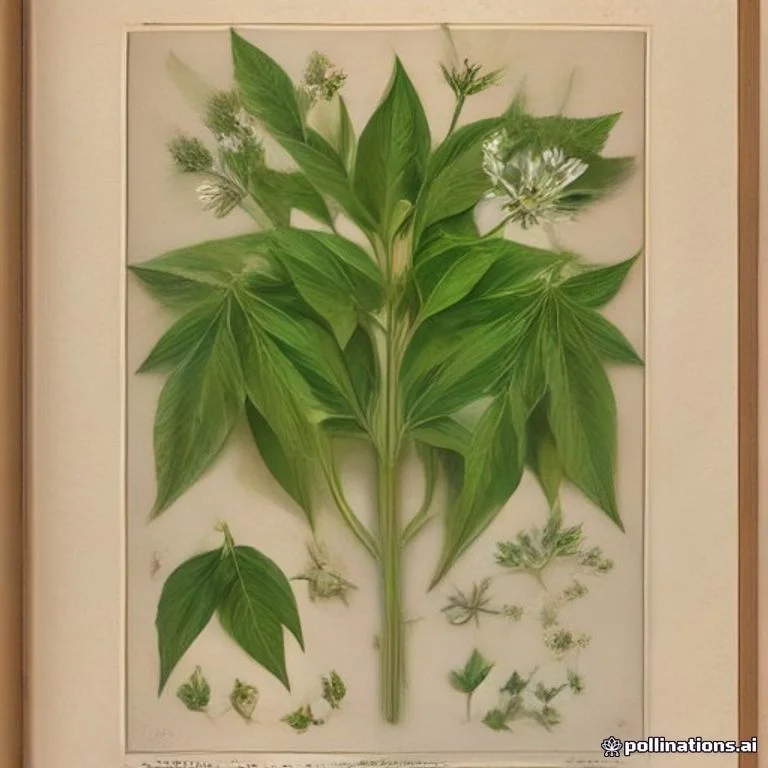 Classical botanical illustration of 白花蛇舌草 / 蛇舌草 / 二叶葎 — Hedyotis diffusa Willd. (syn. Oldenlandia diffusa)