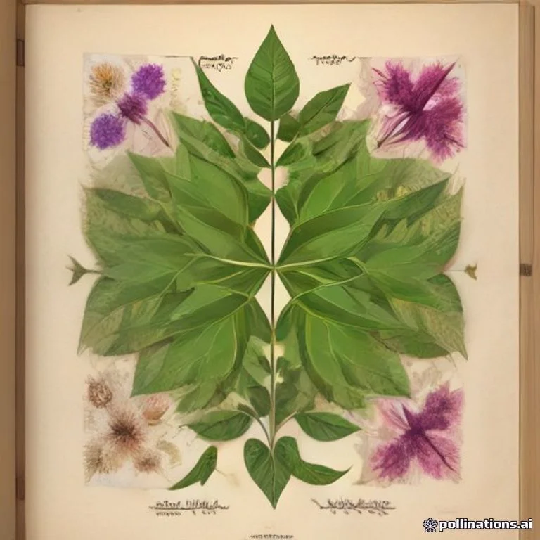 Classical botanical illustration of 五指茄 / 乳茄 / 黄金果 / 五代同堂果 / 佛手茄 — Solanum mammosum L.