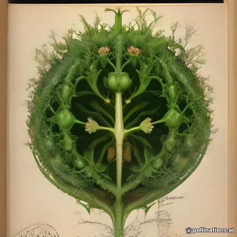 Classical botanical illustration of 铁西瓜 / 葫芦树 / 叉叶木同属 / 炮弹果 / 树西瓜 / 瓢瓜树 — Crescentia cujete L. (syn. Crescentia fasciculata, Crescentia acuminata)