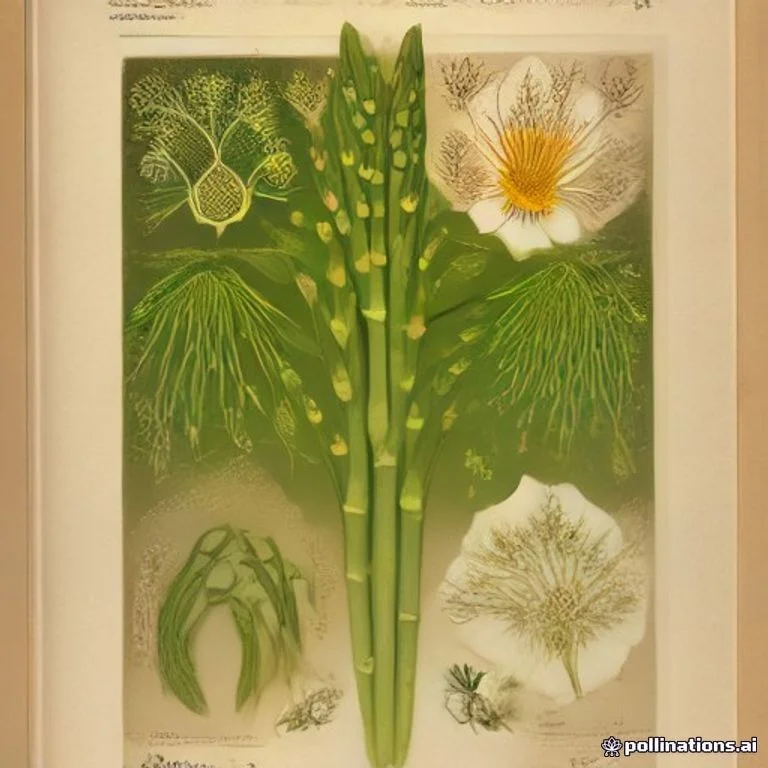 Classical botanical illustration of 天门冬 / 广天冬 / 沿阶草同科 / 虋冬 / 地门冬 / 颠棘 — Asparagus cochinchinensis (Lour.) Merr. (syn. Melanthium cochinchinense)