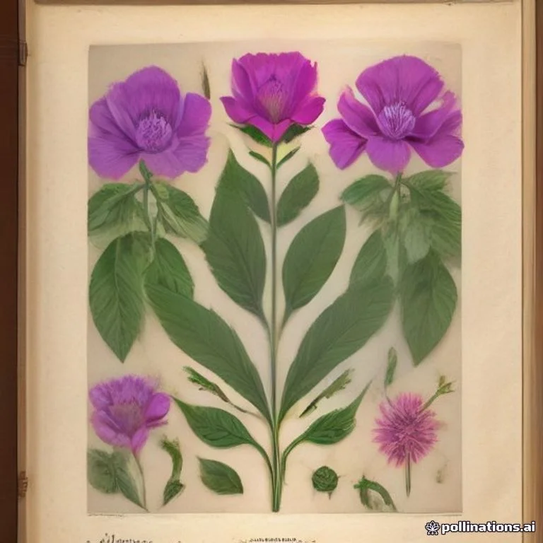 Classical botanical illustration of 灰毛豆 / 紫灰毛豆 / 野青树 / 假蓝靛 / 药豆 / 灰白毛豆 — Tephrosia purpurea (L.) Pers. (syn. Cracca purpurea)
