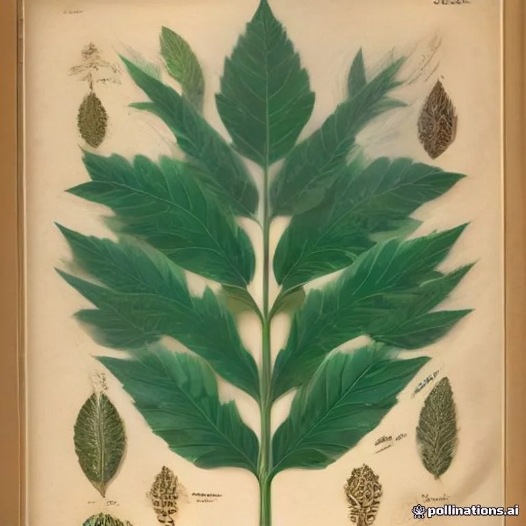 Classical botanical illustration of 老鼠簕 / 刺田角 / 软骨老鼠簕 / 苦老鼠簕 / 水老鼠簕 — Acanthus ilicifolius L. (syn. Acanthus doloarin)
