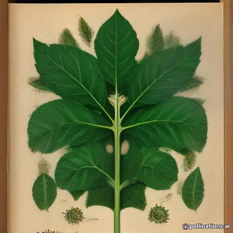 Classical botanical illustration of 藜 / 灰菜 / 灰灰菜 / 野灰菜 / 灰藋 / 胭脂菜 — Chenopodium album L. (syn. Chenopodium viride, Chenopodium strictum)
