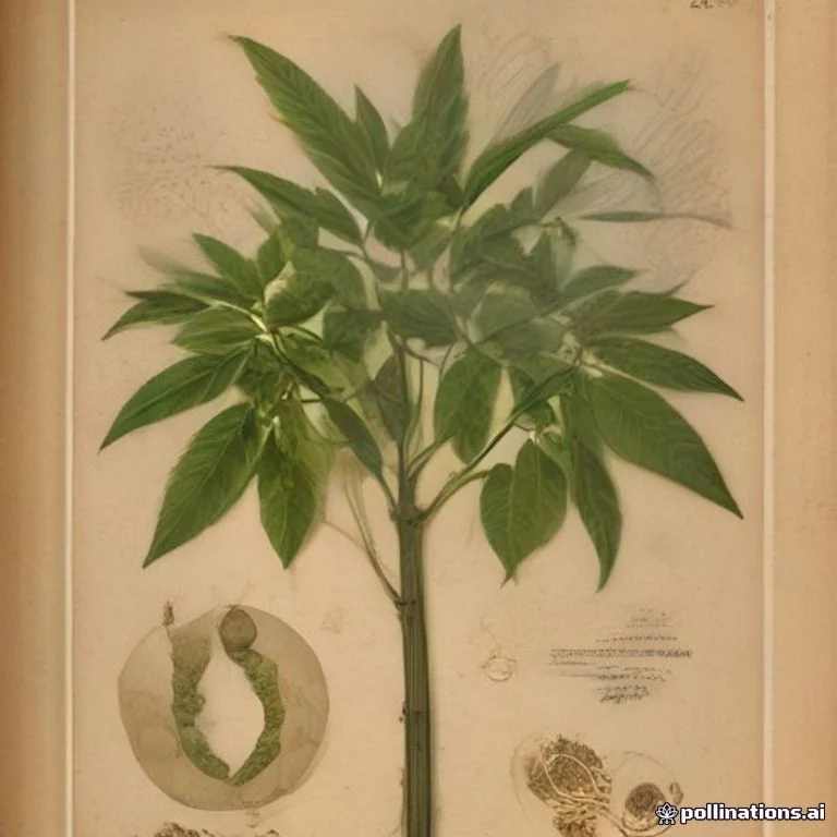 Classical botanical illustration of 余甘子 / 油甘子 / 庵摩勒 — Phyllanthus emblica L. (syn. Emblica officinalis Gaertn.)