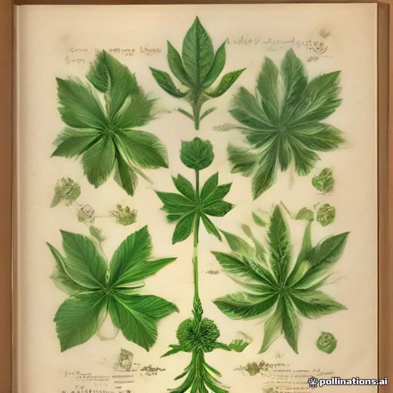 Classical botanical illustration of 鹅不食草 / 石胡荽 / 鸡肠草 / 天仙地羊 / 鼻炎草 / 地芫荽 — Centipeda minima (L.) A.Br. & Asch. (syn. Artemisia minima, Cotula minima)