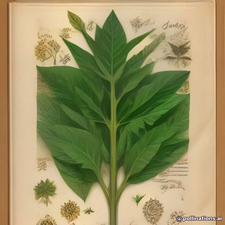 Classical botanical illustration of 伞房花耳草 / 水线草 / 伞房水线草 / 纤花耳草 — Oldenlandia corymbosa L. (syn. Hedyotis corymbosa)