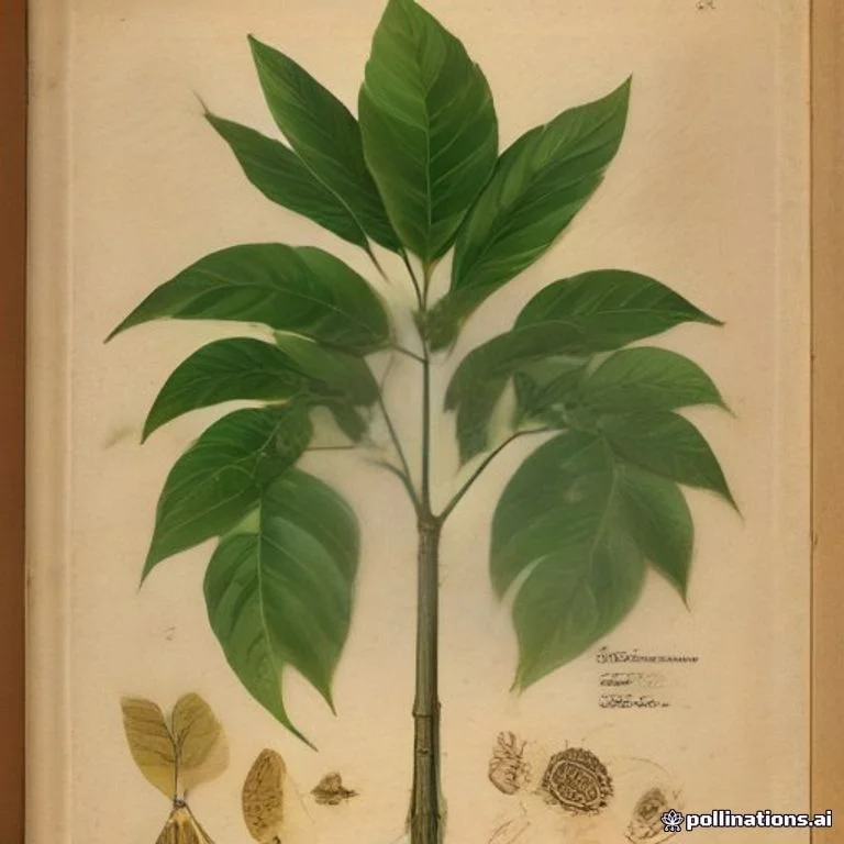 Classical botanical illustration of 双叶吉卜木 / 翼柄吉卜木 / 假漆树 / 笔梳树 — Guioa bijuga (Hiern) Radlk. (syn. Guioa pleuropteris)