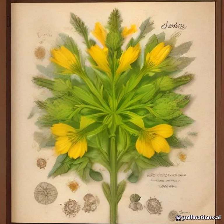 Classical botanical illustration of 白蒺藜 / 刺蒺藜 / 蒺藜 / 蒺藜子 / 杜蒺藜 / 止行 / 鬼见愁 — Tribulus terrestris L. (syn. Tribulus lanuginosus)
