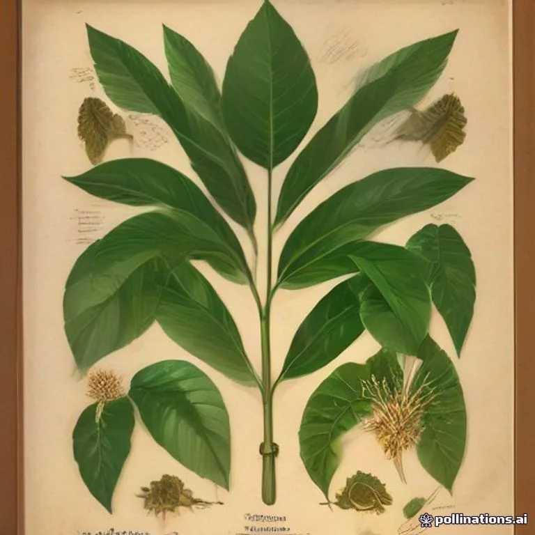 Classical botanical illustration of 无忧花 / 印度无忧树 / 袈裟树 / 娑罗树同属 / 无忧树皮 — Saraca asoca (Roxb.) Willd. (syn. Saraca indica, Jonesia asoca)
