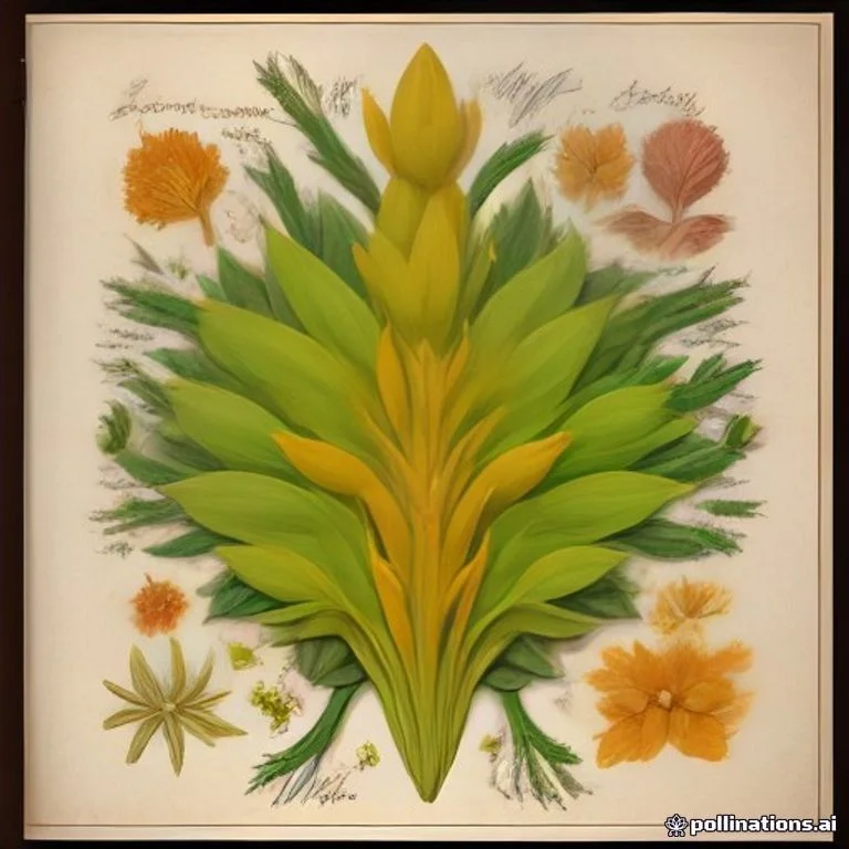 Classical botanical illustration of 姜黄 / 黄姜 / 宝鼎香 / 姜黄根 / 郁金同源 — Curcuma longa L. (syn. Curcuma domestica Valeton)