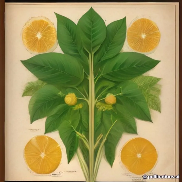 Classical botanical illustration of 柚 / 柚子 / 文旦 / 抛 / 柚皮 / 化州柚 / 化橘红 — Citrus grandis (L.) Osbeck (syn. Citrus maxima, Citrus decumana)