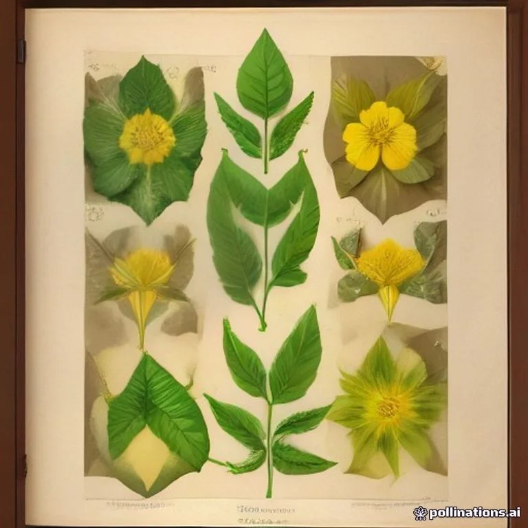 Classical botanical illustration of 尖角黄麻 / 野黄麻 / 假黄麻 / 细叶黄麻 / 翼果黄麻 — Corchorus acutangulus Lam. (syn. Corchorus aestuans, Corchorus fuscus)