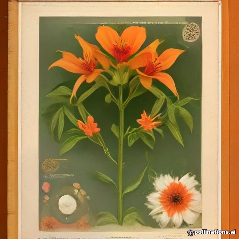Classical botanical illustration of 橙花狗牙花 / 假狗牙花 / 橙果狗牙花 / 假山马蹄 — Tabernaemontana aurantiaca Gaudich. (syn. Rejoua aurantiaca)