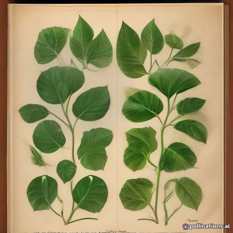 Classical botanical illustration of 薛荔 / 凉粉子 / 木馒头 / 鬼馒头 / 爱玉子 — Ficus pumila L. (syn. Ficus pumila var. awkeotsang)