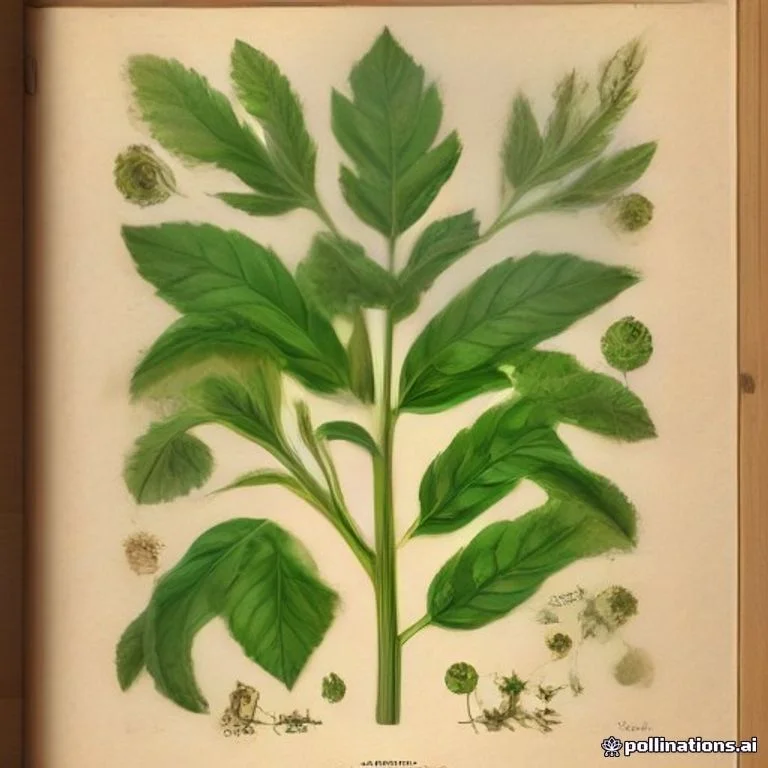 Classical botanical illustration of 爵床 / 小青草 / 麦穗红 / 鼠尾红 / 截血膏 — Rostellularia procumbens (L.) Nees (syn. Justicia procumbens)