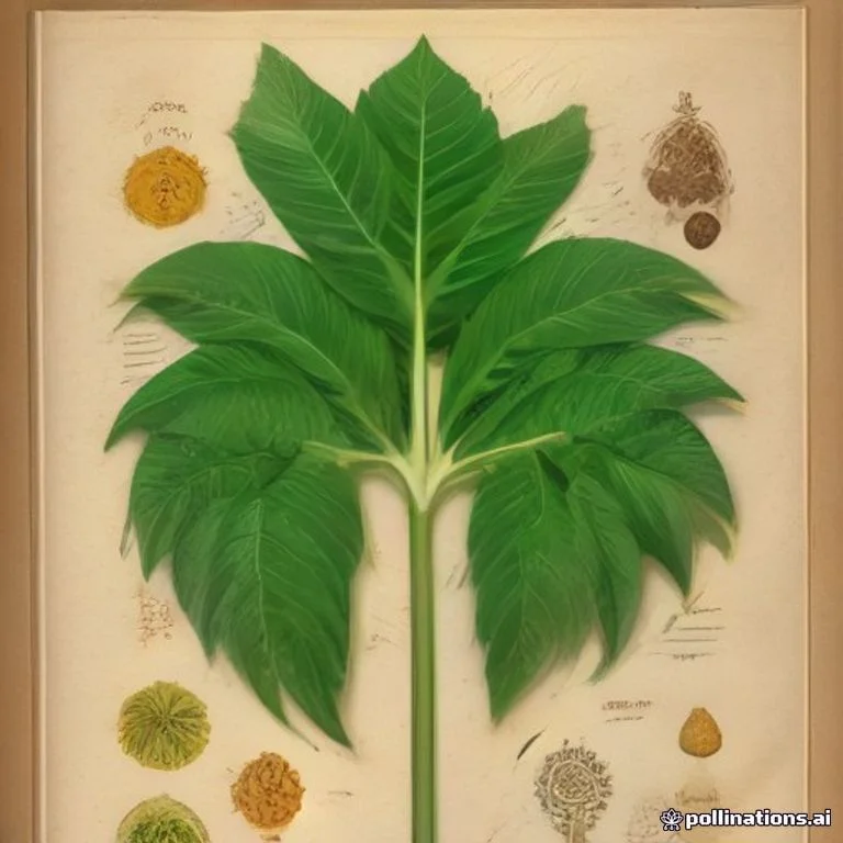 Classical botanical illustration of 短穗鱼尾葵 / 丛生鱼尾葵 / 假桄榔 / 酒椰同属 / 鱼尾棕 — Caryota mitis Lour. (syn. Caryota furfuracea, Caryota griffithii)