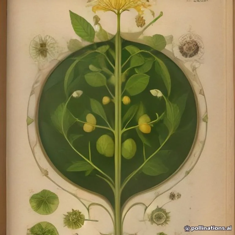 Classical botanical illustration of 苦蘵 / 天泡子 / 灯笼草 / 炮仔草 / 小酸浆 — Physalis minima L. (syn. Physalis indica, Physalis parviflora)