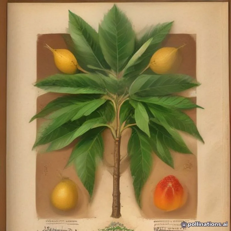 Classical botanical illustration of 大风子 / 泰国大风子 / 暹罗大风子 / 麻风子 — Hydnocarpus anthelminthicus Pierre ex Laness. (and H. wightianus)