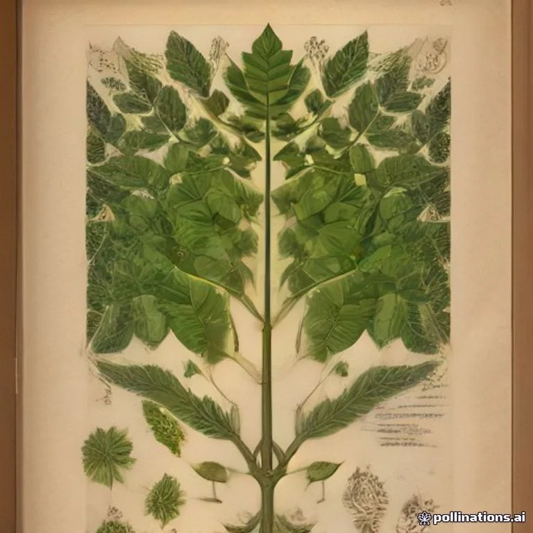 Classical botanical illustration of 网脉叶下珠 / 多室叶下珠 / 密花叶下珠 / 红仔树 / 鱼眼木 — Phyllanthus reticulatus Poir. (syn. Cicca reticulata)