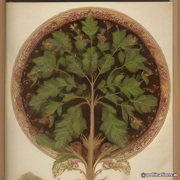 Classical botanical illustration of 鱼木 / 树头菜 / 圣鱼木 / 钝叶鱼木 / 虎头蕉同属 / 台湾鱼木 — Crataeva religiosa G.Forst. (syn. Crateva religiosa)