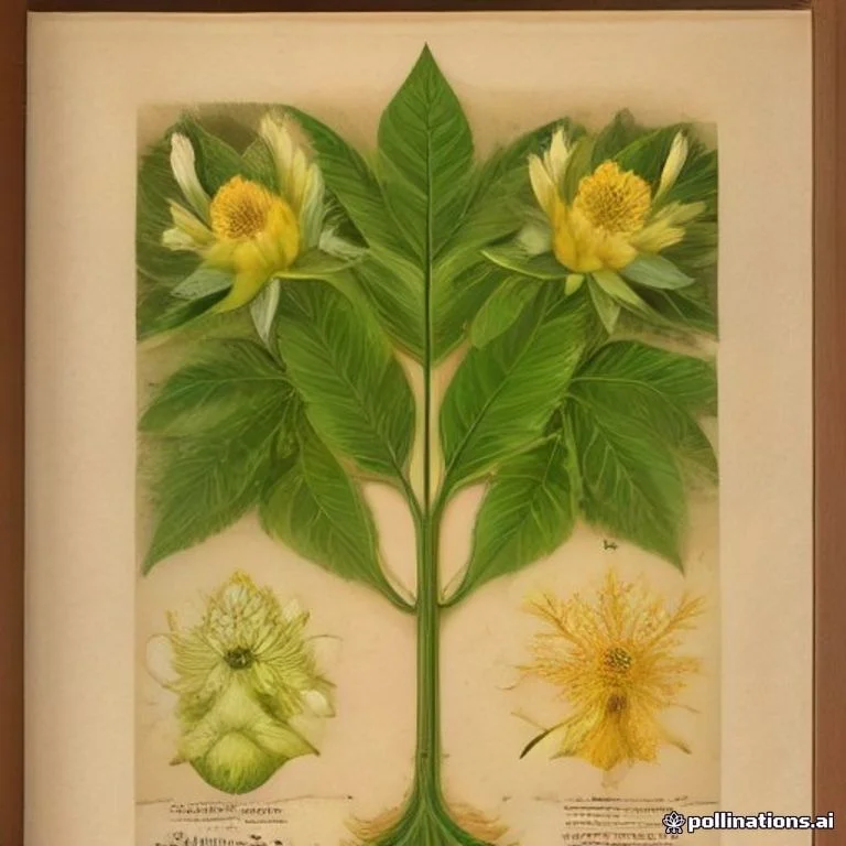 Classical botanical illustration of 黄果厚壳桂 / 厚壳桂同属 / 黄肉桂 / 假桂皮 — Cryptocarya concinna Hance