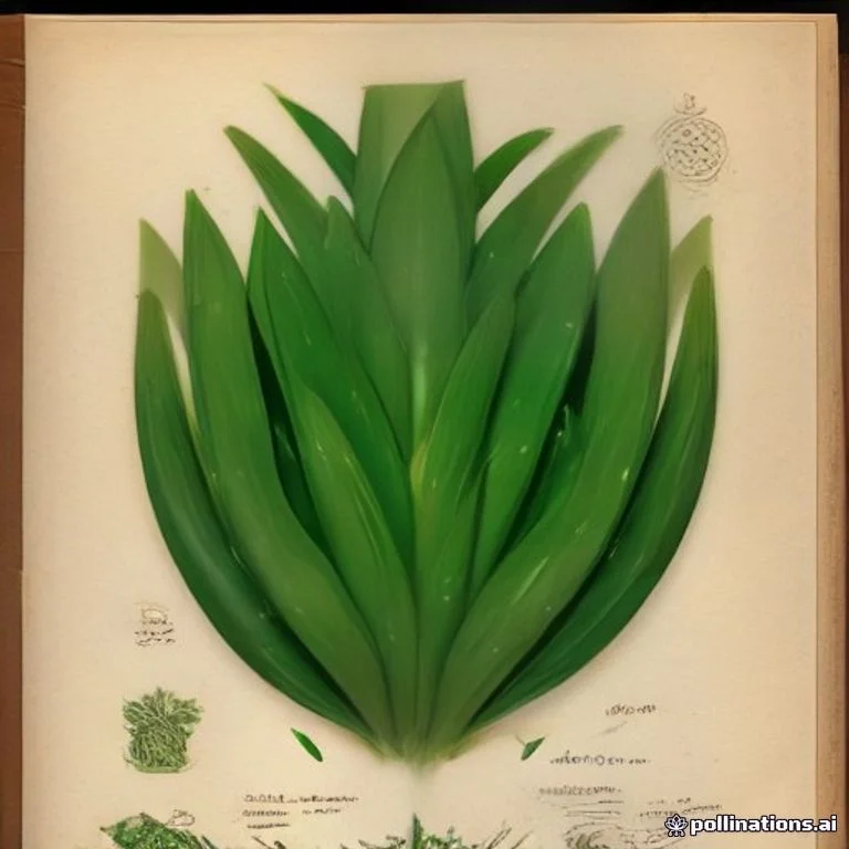 Classical botanical illustration of 虎尾兰 / 虎皮兰 / 千岁兰 / 虎舌兰 / 锦兰 — Sansevieria trifasciata Prain (syn. Dracaena trifasciata)