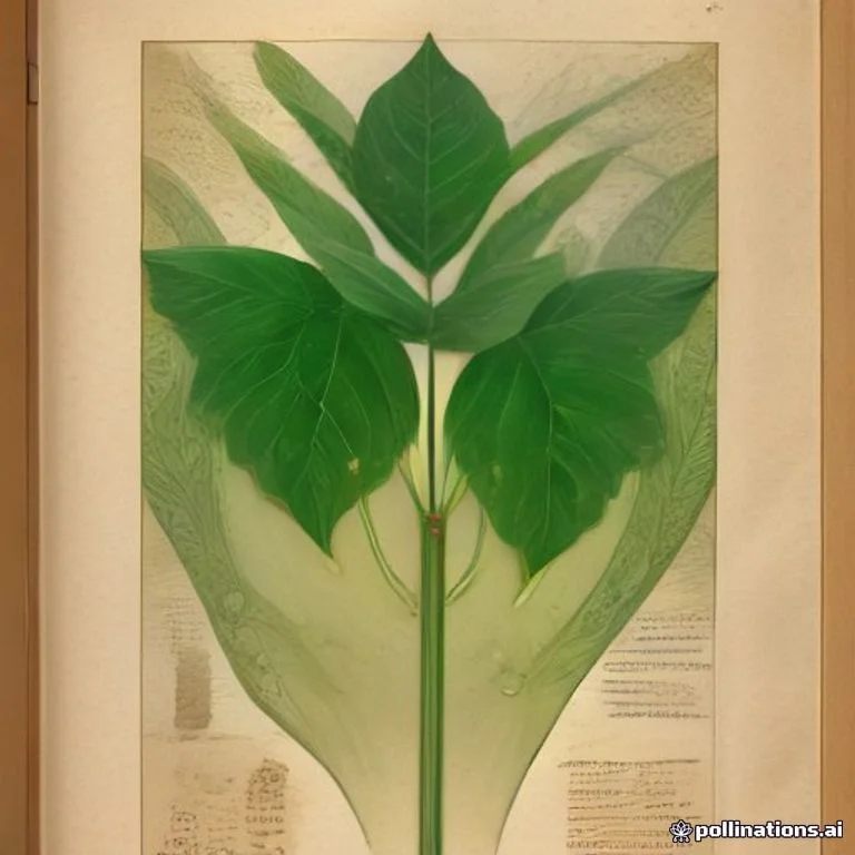 Classical botanical illustration of 锡生藤 / 顺风藤 / 亚里红 / 假防己 / 金线风 / 顺风扫 — Cissampelos pareira L. (syn. Cissampelos pareira var. orbiculata, Cissampelos microcarpa)