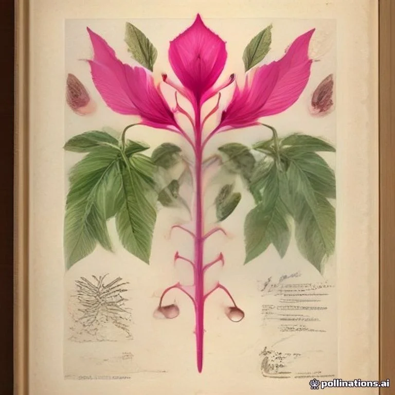 Classical botanical illustration of 厚藤 / 马鞍藤 / 二叶红薯 / 海马齿藤 — Ipomoea pes-caprae (L.) R.Br.