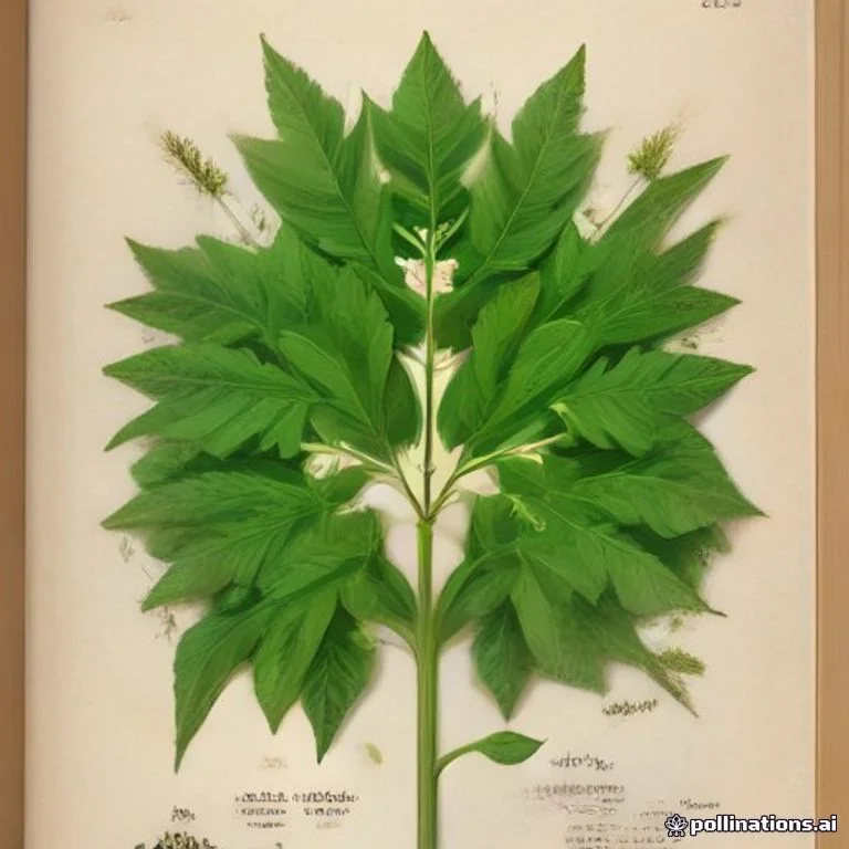 Classical botanical illustration of 毛茄 / 恶魔茄 / 刺毛茄 / 爪哇野茄 / 大叶野茄 — Solanum ferox L. (syn. Solanum lasiocarpum Dunal, Solanum stramoniifolium)