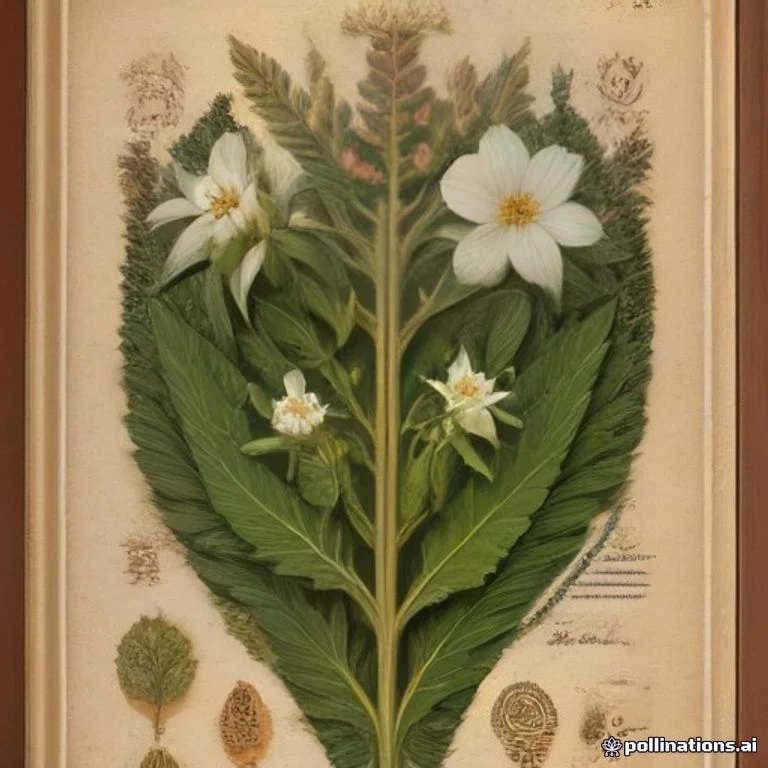 Classical botanical illustration of 吐根 / 吐根树 / 巴西吐根 / 柔毛吐根 — Carapichea ipecacuanha (Brot.) L.Andersson (syn. Cephaelis ipecacuanha)